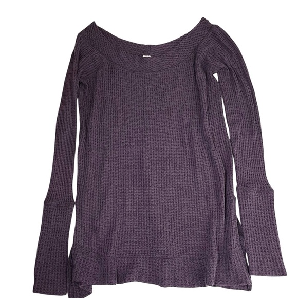 Free People We The Free Kate Thermal Top Medium - Picture 12 of 13